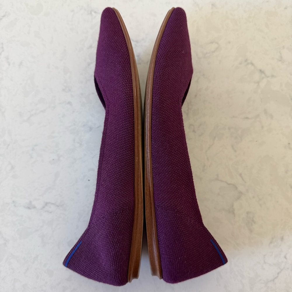 Rothy's Aubergine Merino Points - Picture 2 of 5